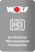 Zertifizierter Wärmepumpen Fachpartner Firma Wolf